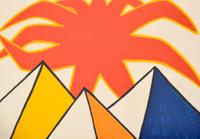 Alexander Calder Pyramids & Sun Lithograph, Signed Edition - Sold for $5,440 on 12-03-2022 (Lot 781).jpg